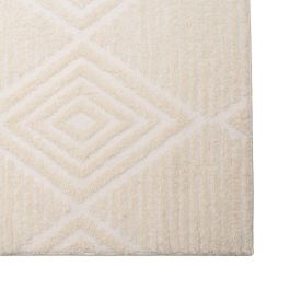 Alfombra Beige 160 x 2 x 230 cm 160 X 1 X 230 CM