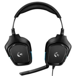 Logitech 981-000770 Auriculares Gaming G432 con Micrófono, Transductores de 50mm, DTS Headphone:X 2.0, Compatibles con PC, Mac, PS4, Xbox One, Nintendo Switch