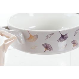 Bol Moderno DKD Home Decor Gris Rosa 12.5 x 4.3 x 16.8 cm Set de 4 Bol Moderno DKD Home Decor Gris Rosa 12.5 x 4.3 x 16.8 cm Set de 4