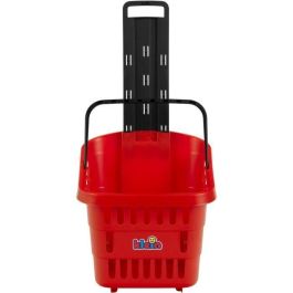 Klein 7248 Cesta de la compra con ruedas My Market, juguete de simulación para niños a partir de 2 años