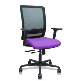 PIQUERAS Y CRESPO Silla Haches traslack malla negra asiento bali lila brazos 2D ruedas 65mm Precio: 310.4999997. SKU: B1HAKRWCNE