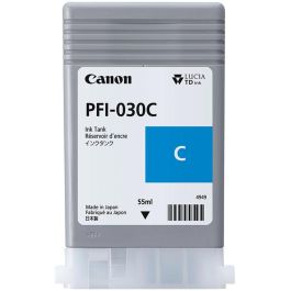 Canon PFI-030C Depósito de Tinta Cián 55 ml Original para imagePROGRAF TA-20, TA-20 MFP L24ei, TA-30, TA-30 MFP L36ei Precio: 61.49999966. SKU: B138B2ZWMM