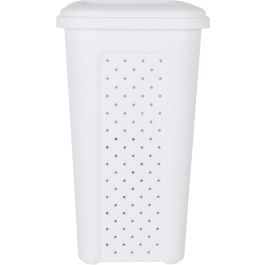 Tontarelli Papelera de Baño Arianna 10 Litros Blanco (8 Unidades)