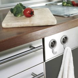 Je cherche une Idee Juego de 2 Ganchos Adhesivos Surtidos 4.5x6.5 cm