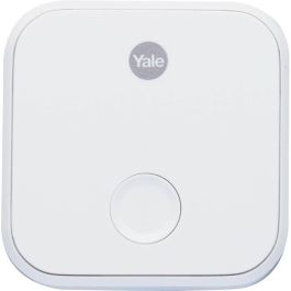 Yale 05/401C00/WH Puente WiFi Connect para acceso remoto - Enchufe de 2 pines - Compatible con Asistente de Voz