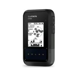 Garmin eTrex Solar GPS de Mano con Carga Solar, Negro/Gris
