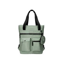 Mochila Antartik Bolso Flip Bag Con Acolchado Para Portatil 15'' Verde 400x120x390 mm