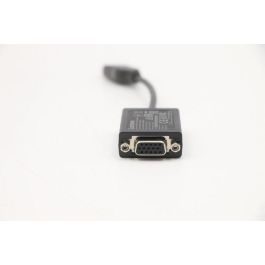 Lenovo Adaptador HDMI a VGA para Monitor, Convierte Señales Digitales a Analógicas, Soporta 1080p (1920x1080@60Hz) para Pantallas VGA. Lenovo Adaptador HDMI a VGA para Monitor, Convierte Señales Digitales a Analógicas, Soporta 1080p (1920x1080@60Hz) para Pantallas VGA.
