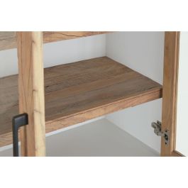 DKD Home Decor Vitrina de Madera Reciclada Blanca 43 x 170 x 90 cm Formentera meub