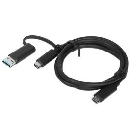Lenovo Cable Híbrido USB-C con USB-A para Notebooks, 100W/10Gbps, 1m Precio: 28.9500002. SKU: B1GNEW8W44