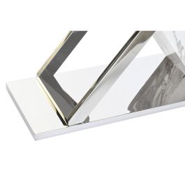 Recibidor DKD Home Decor Blanco Gris Plateado 120 x 40 x 75 cm Recibidor DKD Home Decor Blanco Gris Plateado 120 x 40 x 75 cm