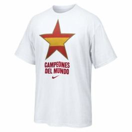 Camiseta Deportiva de Manga Corta Nike Blanco