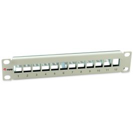 EQUIP 769330 Patch Panel 12 Puertos Cat6A 10" FTP Keystone Montaje en Rack Gris Metal 1U RoHS Precio: 30.50000052. SKU: B1CVCPVQK2