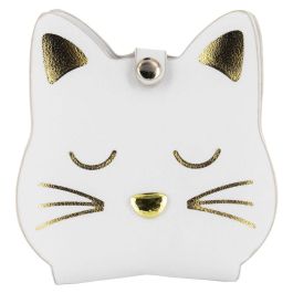 The Concept Factory Juego de Manicura Gato con Estuche Incluye Cortaúñas, Pinzas, Arregla-cutículas y Tijeras