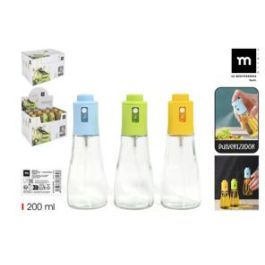 Inde Aceitera y Vinagrera en Spray 200 ml, Mediterránea, 5.5 x 5.5 x 16 cm (24 Unidades) Precio: 20.9500005. SKU: B1D8YM5KYS