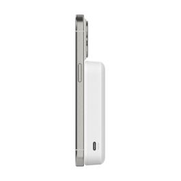 Belkin BPD008BTWH Powerbank Magnética 10000 mAh Qi2 Carga Rápida Inalámbrica Blanca para iPhone