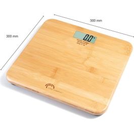 Báscula personal - LITTLE BALANCE - 8745 - Reparable por USB - 150 kg / 100 g - Mi bambú Báscula personal - LITTLE BALANCE - 8745 - Reparable por USB - 150 kg / 100 g - Mi bambú