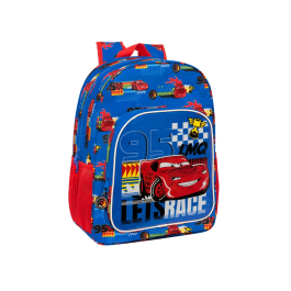 Mochila Escolar Cars Race ready Azul 33 x 42 x 14 cm Precio: 18.79000046. SKU: B15BK44SBA
