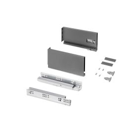 Emuca Cajón exterior Protone 30kg con guías de extracción total y cierre suave, Altura 131mm, profundidad 270mm, Acero, Gris antracita Emuca Cajón exterior Protone 30kg con guías de extracción total y cierre suave, Altura 131mm, profundidad 270mm, Acero, Gris antracita Precio: 26.59000047. SKU: B1CPPNPQGN