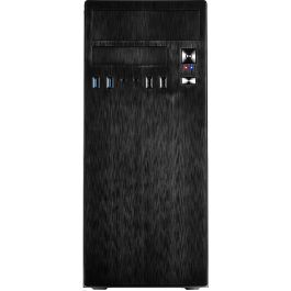 Inter-Tech IT-2812 Business Midi Tower PC Negro para Hogar/Oficina ATX/micro ATX/Mini-ITX
