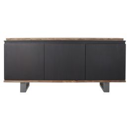 Buffet DKD Home Decor Negro Marron 42 x 72 x 160 cm