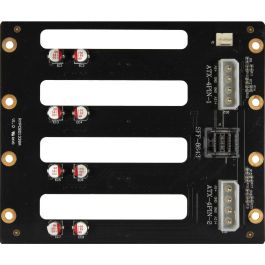 Inter-Tech Caja de disco duro IPC NAS-8 8 bahías 2.5/3.5" SATA Hot-swap 12 Gbit/s Negro