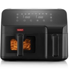 Freidora sin aceite - BODUM - Doble compartimento 3,2L y 5,1L - 2700 W - Negra Precio: 171.49999977. SKU: B19RJ4QA25