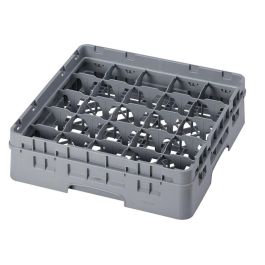 CAMBRO - 25S318-151 - Cesta de lavado 25 comp. 1 altura - 8,7 cm Ø máx. - alt. máx. 9,4 cm - 50 x 50 x 14,3 cm - Gris claro Precio: 45.50000026. SKU: B19A7R43Z7
