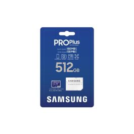 Samsung MB-MD512SA/EU Tarjeta MicroSDXC de 512 GB, UHS-I Clase 10, Velocidad Lectura 180 MB/s, Escritura 130 MB/s