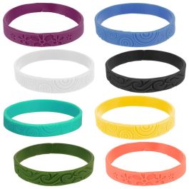 Jet Lag Pulsera Silicona Citronela Jet Lag Antimoustique Repelente Mosquitos Tallas S/M y L Colores Surtidos