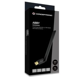 Conceptronic Adaptador Bluetooth 5.3 EDR USB Con Antena Externa 100M Hasta 5 dispositivos