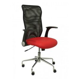 Silla Piqueras Y Crespo Minaya Brazos Retractiles Mecanismo Basculante Ergonomica Respaldo Malla Transpirable Negra Asiento Tapizado Similpiel Rojo Precio: 247.50000055. SKU: S5702348