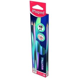 Lapices De Grafito Maped Nightfall Hb Con Goma Caja De 6 Precio: 2.50000036. SKU: B17RSWTLNM