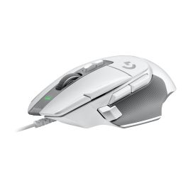 Logitech G G502 X - Ratón Gaming Óptico con Cable, Blanco, Sensor HERO 25600 DPI, 11 Botones Programables, USB para PC/Mac