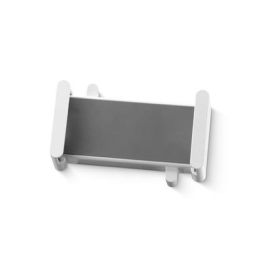 One For All DM0040 Soporte para Tablet para Brazo de Monitor, Accesorio Universal de Escritorio, Ajustable y Seguro con Silicona