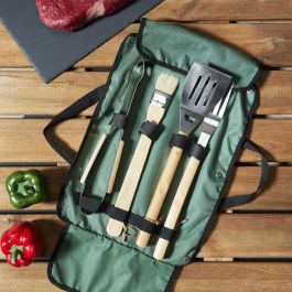 Cook Concept Juego De 4 Utensilios Barbacoa en Acero Inoxidable