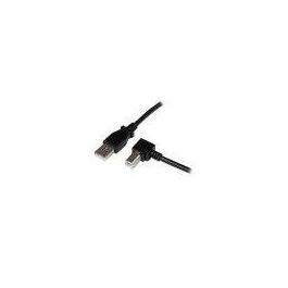 Cable USB A a USB B Startech USBAB2MR Negro