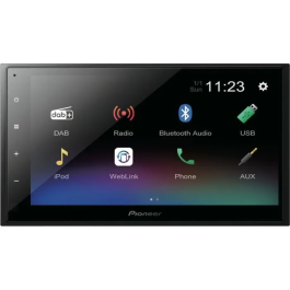 Pioneer DMH-A340DABDAB Autorradio 2 DIN Pantalla 6.8 Capacitiva Flat USB Bluetooth DAB+ Precio: 285.58999953. SKU: B18C294RS4