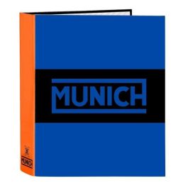 Carpeta de anillas Munich Submarine Azul eléctrico A4 27 x 33 x 6 cm Carpeta de anillas Munich Submarine Azul eléctrico A4 27 x 33 x 6 cm