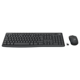 Teclado y Ratón Logitech 920-012077 Gris Grafito Inglés EEUU Qwerty US Teclado y Ratón Logitech 920-012077 Gris Grafito Inglés EEUU Qwerty US