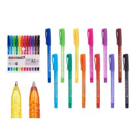 Set 12 Bolígrafos Fluor Semigel Pincello - 13.5x17x2 cm, 12 Colores (24 Unidades) Precio: 33.59000051. SKU: B1FWTMJEB3
