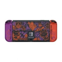 Nintendo Switch Versión OLED Edición Limitada Pokémon Escarla - Púrpura/ Incluye Base/ 2 Mandos Joy-Con