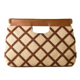 Bolso Mujer Laura Ashley VALETTA-QUILTED-TAN Marrón 30 x 20 x 9 cm Precio: 92.50000001. SKU: S0368598