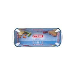 Pyrex Classic Glassware Molde para Pasteles Vidrio Transparente 30 cm Diámetro, Horno 300°C, Microondas, Lavavajillas