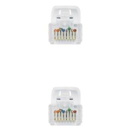 NANOCABLE Cable de red latiguillo RJ45 LSZH Cat.6A UTP AWG24, Blanco, 3.0m