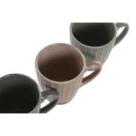 Taza Urban DKD Home Decor Azul Beige 7.6 x 9 x 10.5 cm (12 Unidades) Taza Urban DKD Home Decor Azul Beige 7.6 x 9 x 10.5 cm (12 Unidades)