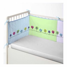 Protector de Cuna Cool Kids Patch Garden (60 x 60 x 60 + 40 cm)