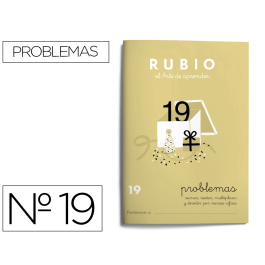 Rubio Cuaderno problemas nº 19 Precio: 11.78999952. SKU: S8422738