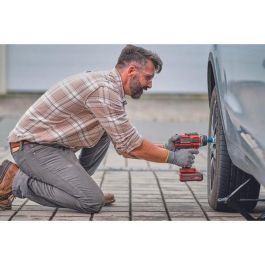 Einhell 4510070 Destornillador de Impacto Inalámbrico, 400 Nm, 18V, Motor sin escobillas, Negro/Rojo