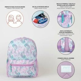 Mochila infantil tiempo libre estampado frozen 23.0 x 33.0 x 9.0 cm